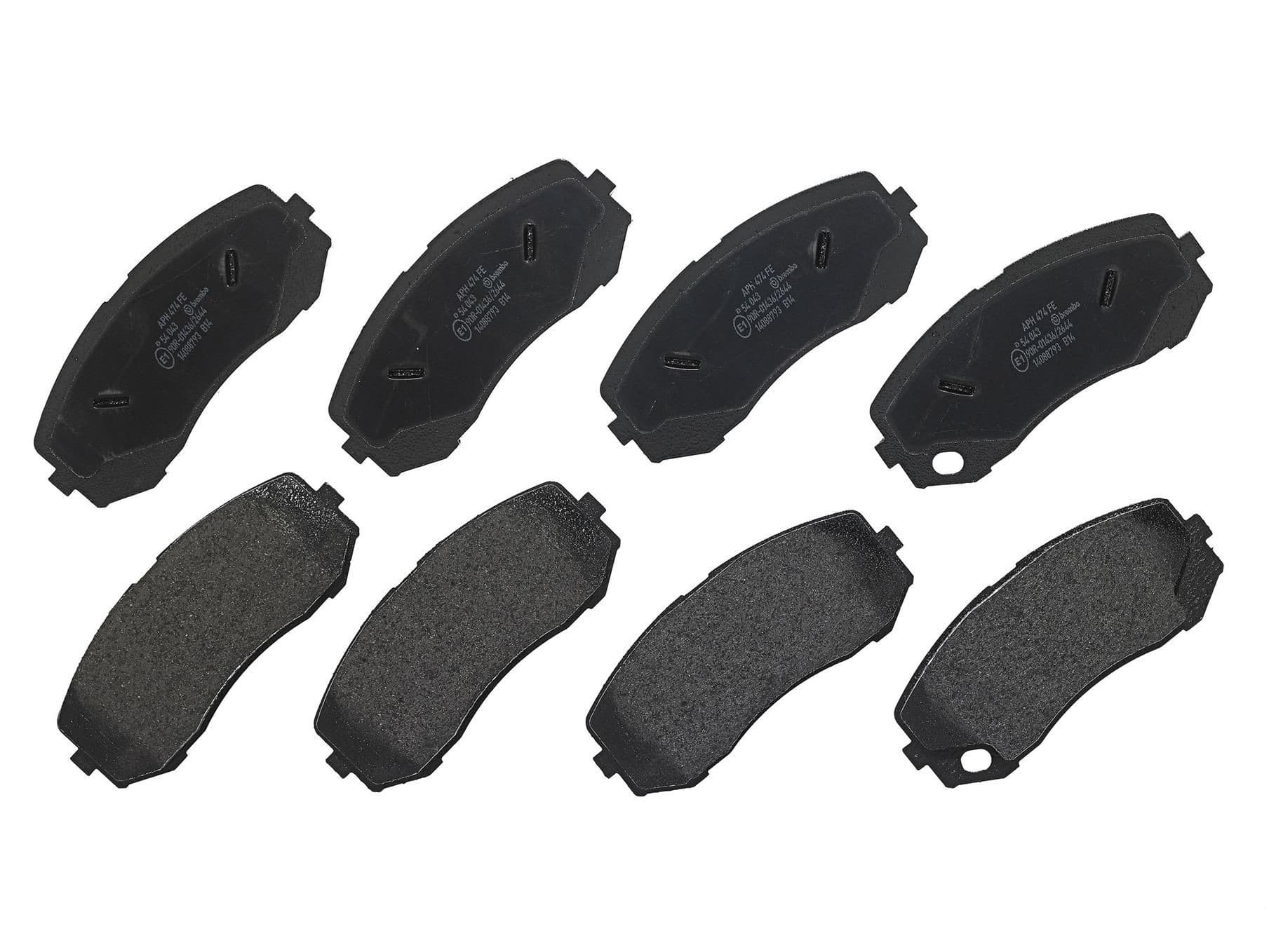 BREMBO Prime P 54 043 Plaquettes de frein pour MITSUBISHI Canter (FB7, FB8, FE7, FE8) 7.Generation, Canter …